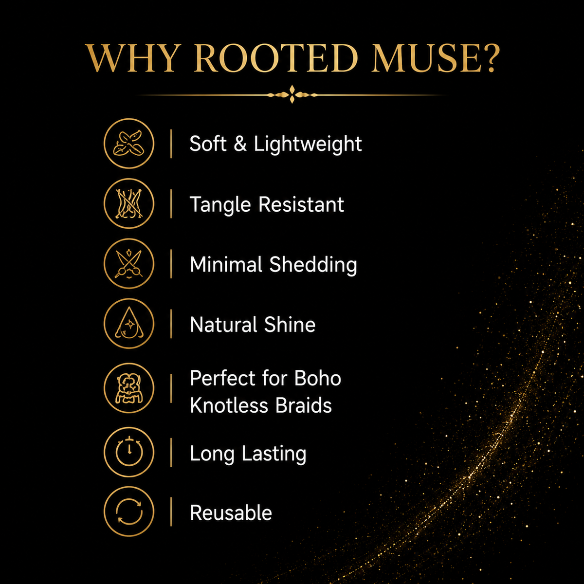Rooted Muse 100% Human Hair Body Wave Boho Braiding Bundle – 18”