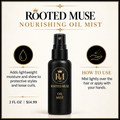 Didy’s Rooted Luxe Nourishing Hair Oil Mist – 2 oz